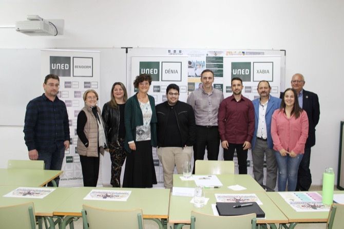 Los alumnos de Máster y Grado Universtario de la UNED de Dénia presentan sus trabajos finales