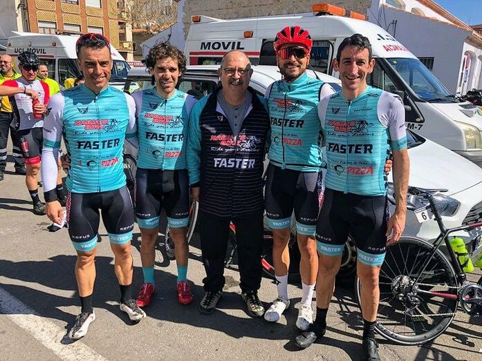 Dani Cepa sube al podium en la etapa final de la volta Ciclista a la Marina Alta
