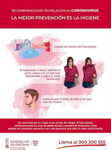 Consejos para evitar el contagio del coronavirus