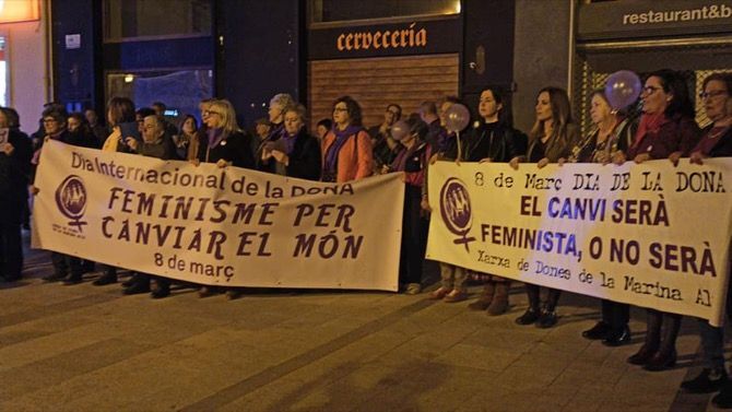 Manifiesto de la Xarxa de Dones de la Marina Alta con motivo del 8 de marzo