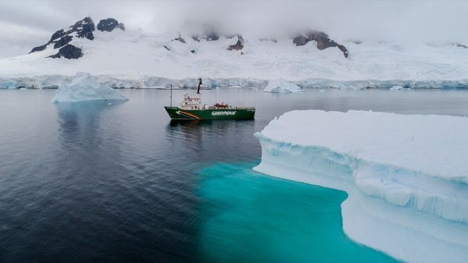 Acércate a la Antártida con estos vídeos de Greenpeace