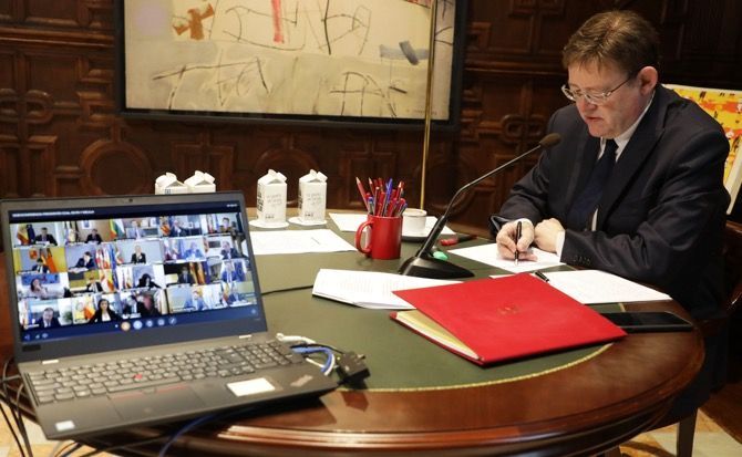 Ximo Puig pide al Gobierno un plan integral para el turismo y medidas extraordinarias para reactivar el sector de la movilidad