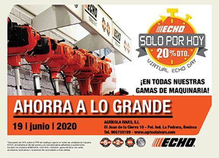 Agrícola Ivars en Benissa presenta las novedades de la firma japonesa ECHO