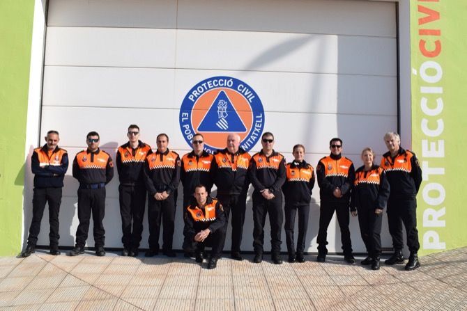 Cinco nuevos miembros se unen a Protección Civil  de Benitatxell