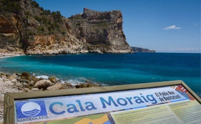 La Cala Moraig de Benitatxell reabrirá el 4 de julio