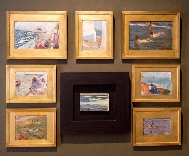 Las notas de color que Sorolla pintó de Xàbia en la exposición 