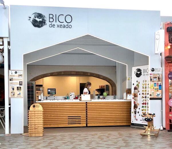 Bico de Xeado, helados de leche gallega en la playa del Arenal de Xàbia