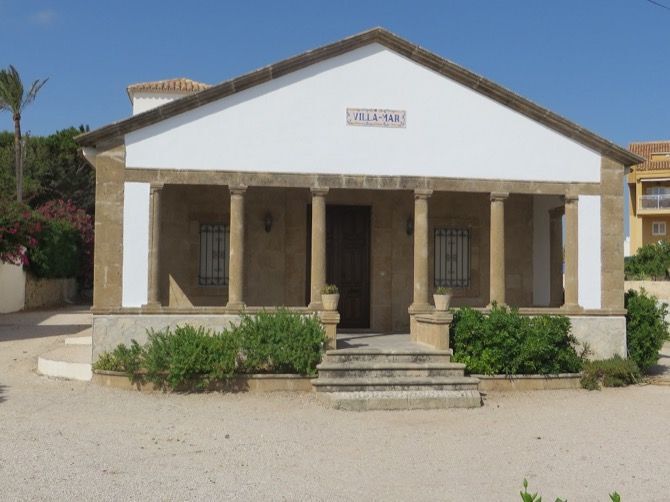 Villa Felicidad o Villa-Mar: El templo griego de Xàbia