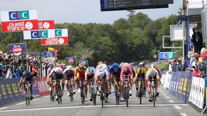 Juan Ayuso, séptimo en el Campeonato de Europa de ciclismo junior