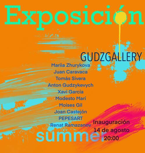 Gudzgallery reúne a numerosos artistas en una exposición de arte colectiva