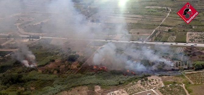 Nuevo incendio en Gata junto al paraje de La Rana