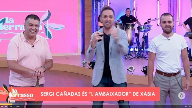 Rivalidad sana en el programa de La Terrasa de A Punt entre Xàbia y Dénia