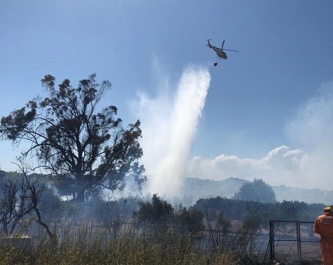 Conato de incendio en el Portitxol