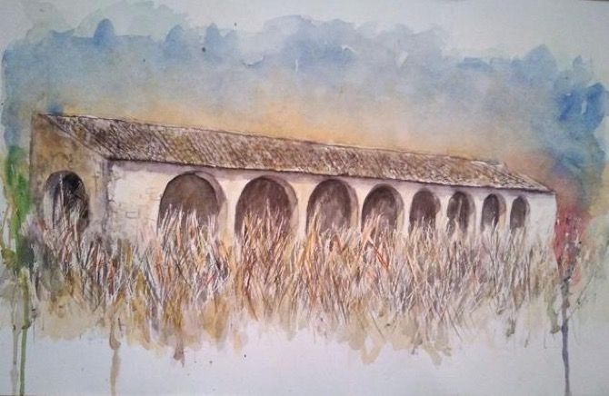 El riurau de Xàbia en la pintura