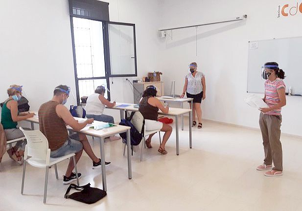 Creama reanuda las prácticas de su taller socio sanitario adaptándolo a la nueva realidad