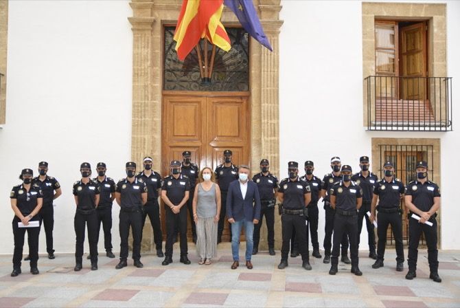 Xàbia acaba con la histórica interinidad de la Policía Local