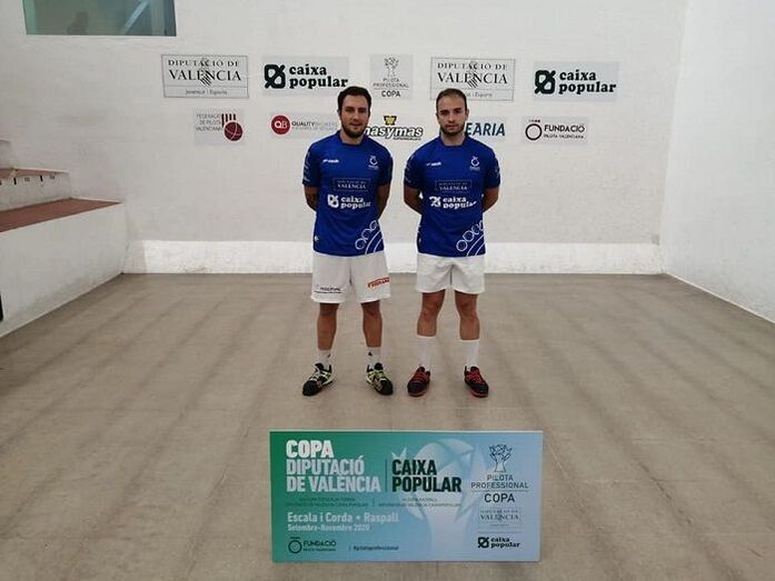El club de Pilota de Xàbia participa en la Copa Diputació  de Valencia en la modalidad de raspall