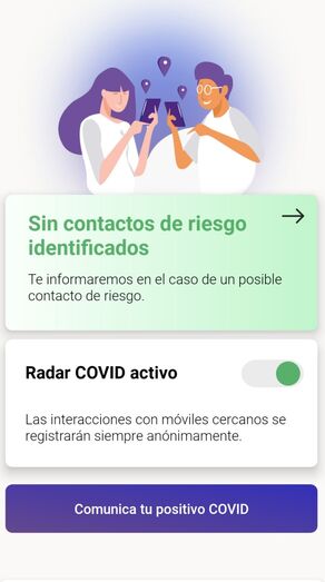 La aplicación de rastreo Radar COVID ya se encuentra operativa en la Comunitat