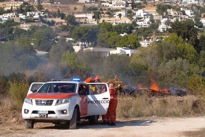 Protección Civil de Xàbia cierra su campaña de verano con 3.860 horas de servicio