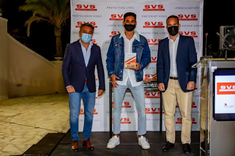 SVS concede un reconocimiento especial a cuatro de sus socorristas por su valentía en una operación este verano