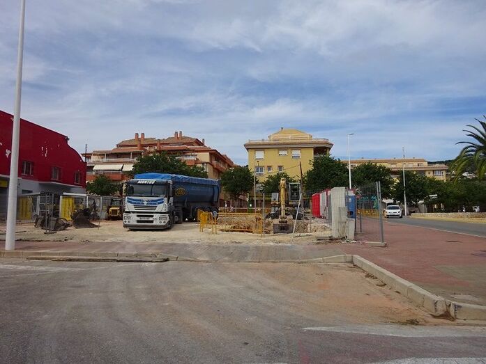 Comienzan las obras de una nueva gasolinera en la avenida Palmela de Xàbia