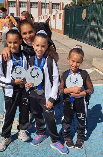 Buenos resultados de las gimnastas del CD Montgó