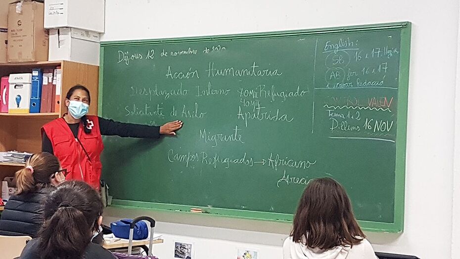 L'alumnat del CEIP Mediterrània coneix la realitat de les persones refugiades i migrants