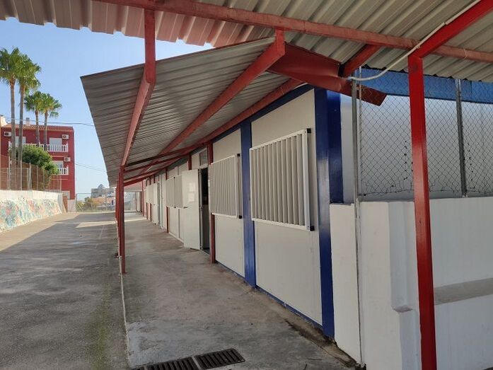 Las obras de reforma del colegio Santa María Magdalena de Benitatxell permitirán suprimir los barracones