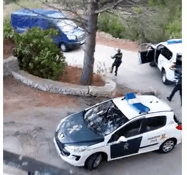 Detenido el joven de 20 años que ayer protagonizó una persecución en la Marina Alta