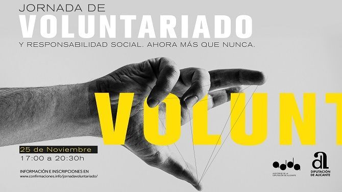 La Diputación organiza una jornada para reconocer el voluntariado provincial