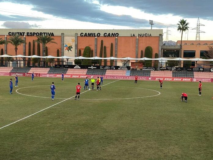 El CD Jávea se vuelve con un punto de La Nucia al no aprovechar las ocasiones