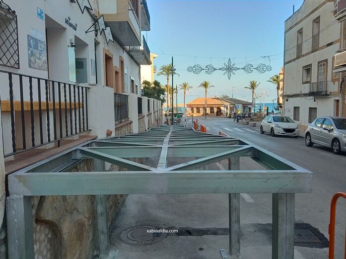 La nueva rampa de Cristo del Mar elimina 4 plazas de aparcamiento