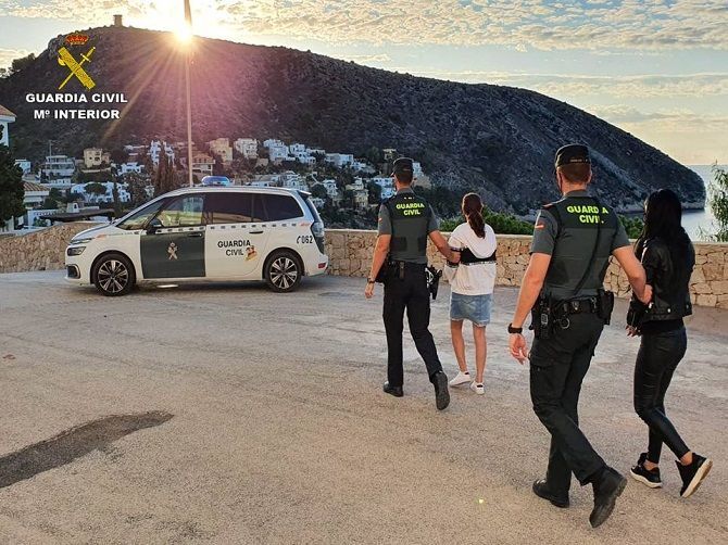 La Guardia Civil esclarece once delitos contra el patrimonio en La Marina Alta