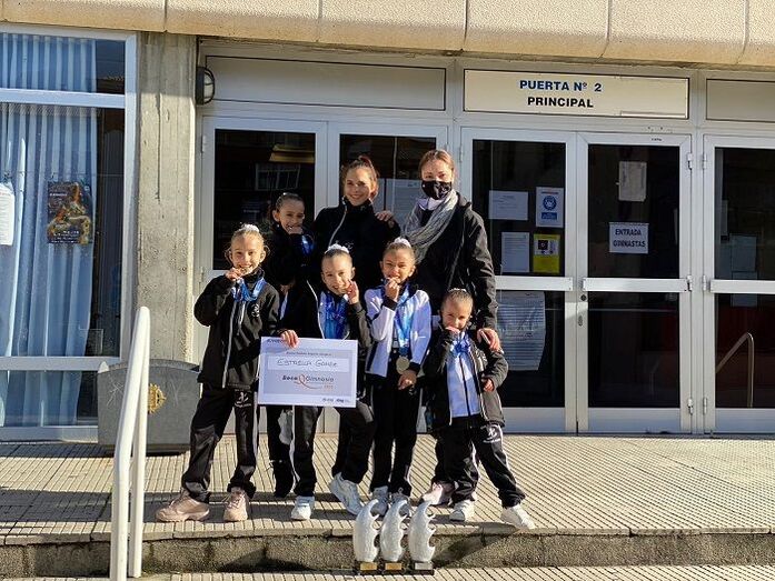 Primera jornada exitosa en el Campeonato Nacional Base para las gimnastas del CD Montgó Xàbia