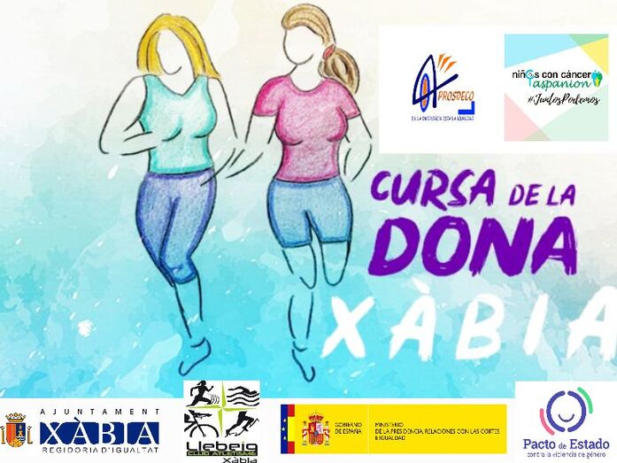 Xàbia mantiene el espíritu benéfico de la Cursa No Competitiva de la Dona