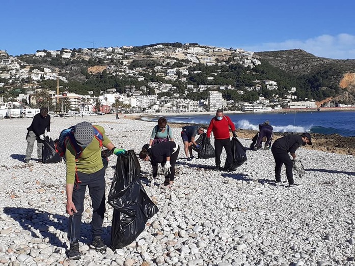 Xàbia recuperará la belleza de sus principales parajes en el Día Mundial de la Limpieza