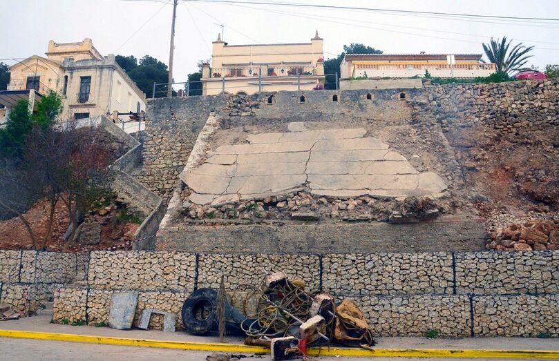 El refugio que resultó ser un almacén de torpedos y que nunca se utilizó durante la Guerra Civil