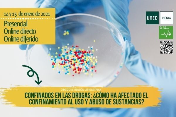 La Uned de Dénia aborda cómo el confinamiento y la pandemia han afectado al abuso de sustancias adictivas