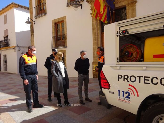 El Ayuntamiento de Xàbia adquiere un nuevo vehículo para Protección Civil
