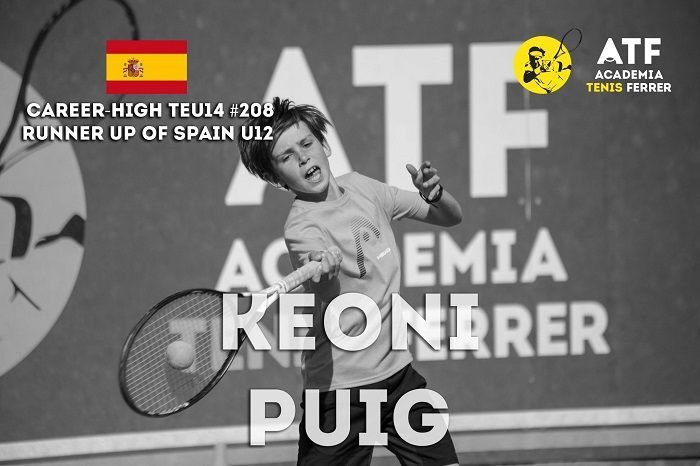 El tenista Keoni Puig se proclama campeón del torneo Circuito Rafa Nadal en Sevilla