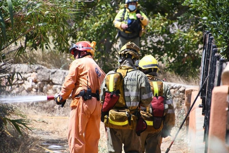 Xàbia solicita a la Diputación que se active un retén de bomberos durante los meses de verano