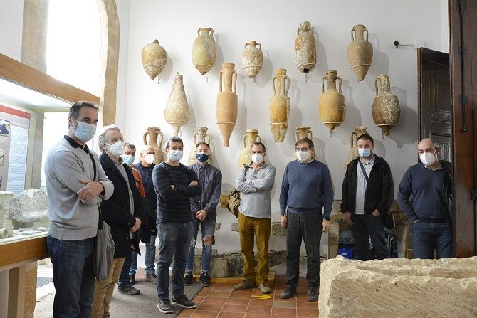 La Fundación Pequeñas Islas del Mediterráneo se interesa por el proyecto de investigación arqueológico de la Illa del Portitxol