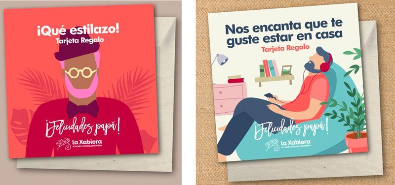 XAD y La Xabiera se unen para sortear dos tarjetas regalo de la campaña del día del Padre