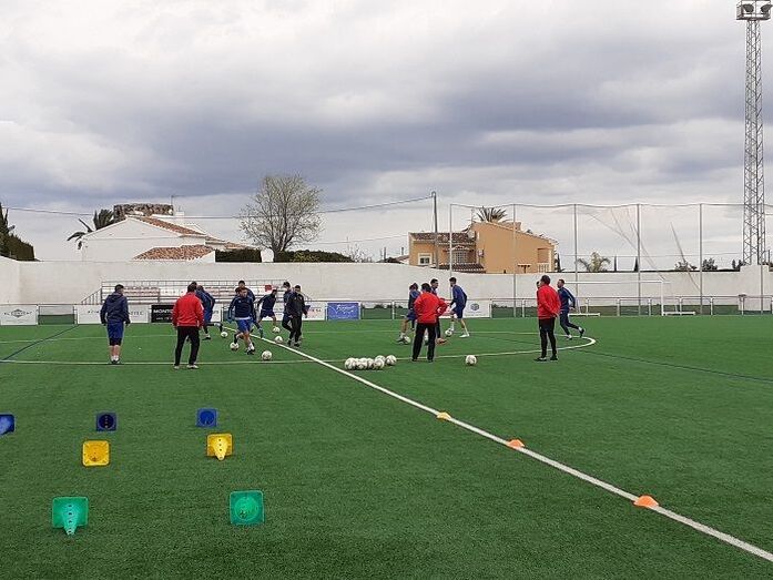 El CD Jávea se prepara para el complicado  partido contra el UE Tavernes