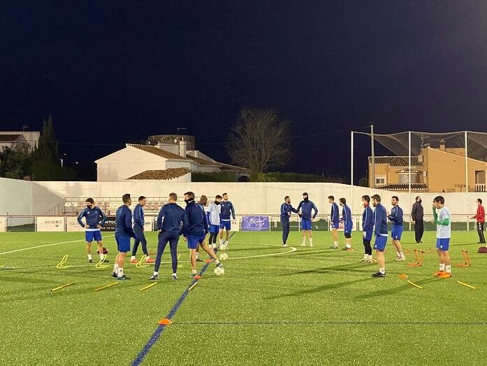El CD Jávea ya prepara el partido contra el Universidad de Alicante