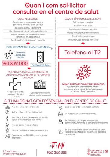 Sanitat pone a disposición de la ciudadanía el 'Portal del Paciente' en su página web