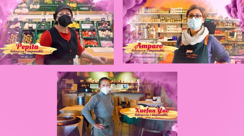 Inma, Pepita, Amparo y Xuefan Yao, algunas mujeres lideresas e imparables de Benitatxell