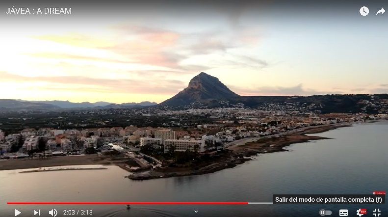 Vídeo: Un paseo volando por Xàbia