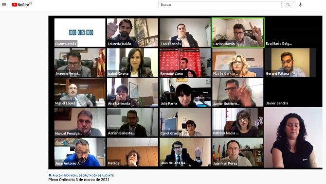 La Diputación aprueba más de 10,5 millones de euros en ayudas para los municipios con el respaldo de todos los grupos políticos