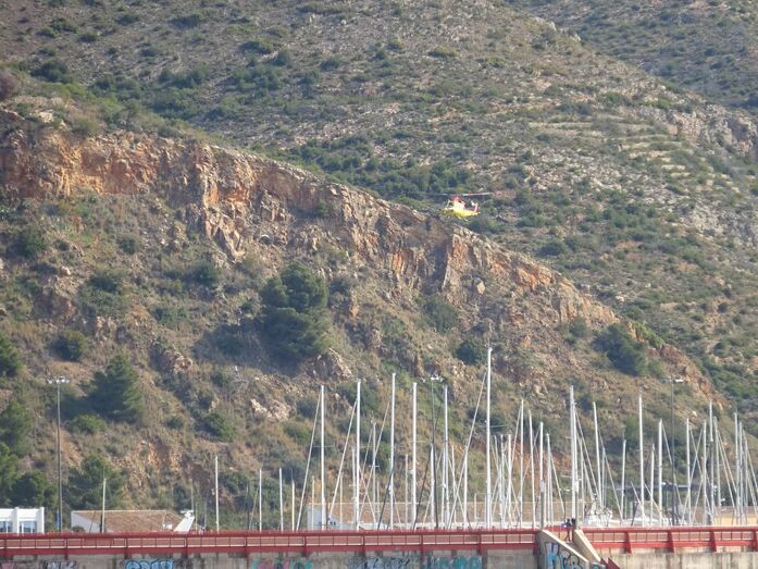 Fallece en la senda del puerto de Xàbia al faro del Cap de Sant Antoni